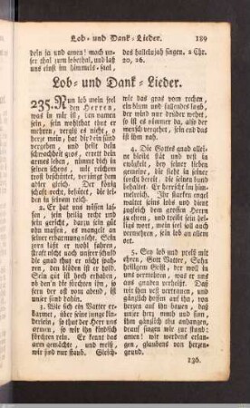 Lob- und Dank-Lieder.