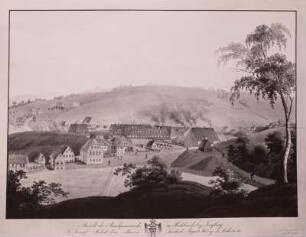 Amalgamierwerk in Halsbrücke : Amalgamierwerk in Halsbrücke nördlich Freiberg