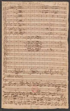 Man singet mit Freuden vom Sieg; V (4), Coro, orch; D-Dur; BWV 149; BC A 181