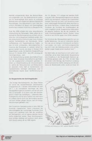 Zur Baugeschichte des Gerichtsgebäudes