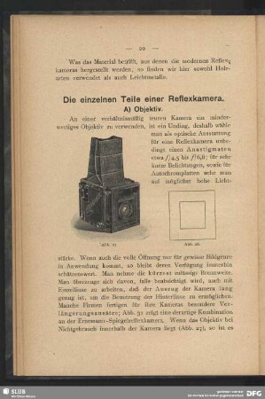 A) Objektiv