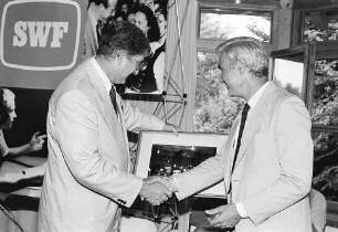 Freiburg im Breisgau: Landesgartenschau-Party: 40 Jahre SWF und 60 Jahre Radio Freiburg [mit Rolf Böhme]