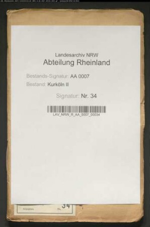 Inventar der erzbischöflichen Hofapotheke