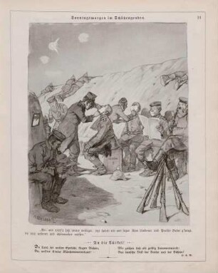"Sonntagsmorgen im Schützengraben"