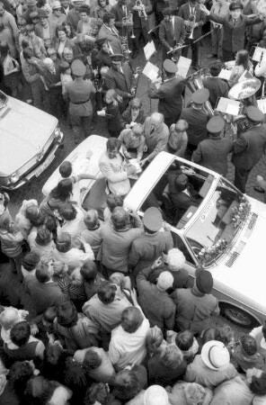 Freiburg: Adolf Seger im Auto