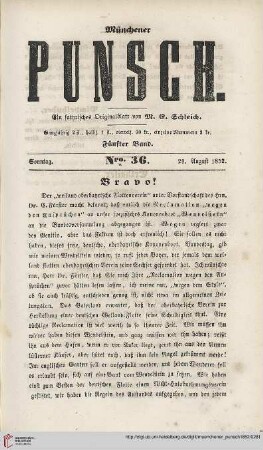 Nro. 36 (29. August 1852)
