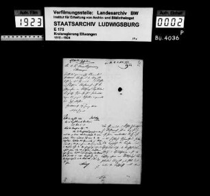Zehntsachen, OA Gerabronn