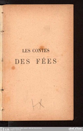 Les contes des fées