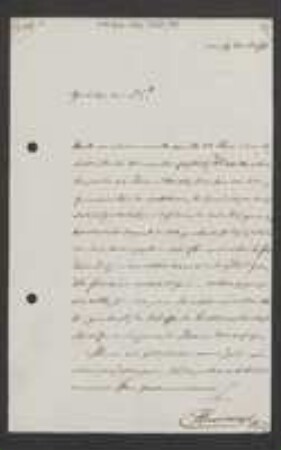 Brief von Justus Karl Haßkarl an Unbekannt