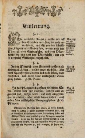 Lehrbuch einer Naturhistorie : Zu einem gemeinnützigen Gebrauch, wie auch zu Vorlesungen in Schulen