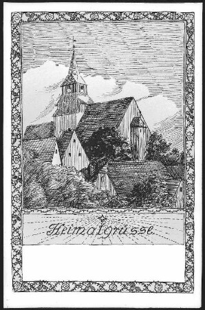 Breitenborn. Kirche - Heimatgrüße