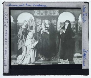 Eyck, Die Madonna mit dem Kartäuser (Jan Vos)