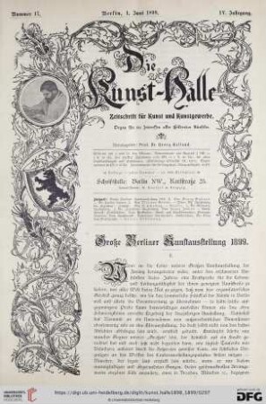 4: Große Berliner Kunstausstellung 1899, [1]