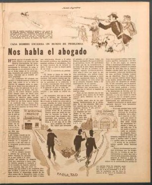 Nos habla el abogado : Cada hombre encierra un mundo de problemas