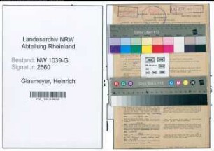 Entnazifizierung Heinrich Glasmeyer , geb. 04.04.1893 (Landwirt)