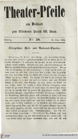 Nro. 38 (22. September 1850)