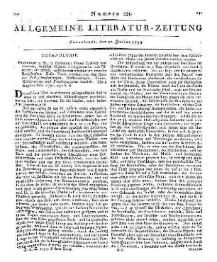 Iffland, August Wilhelm: Elise von Valberg : ein Schauspiel in 5 Aufzügen. - Leipzig : Göschen, 1792
