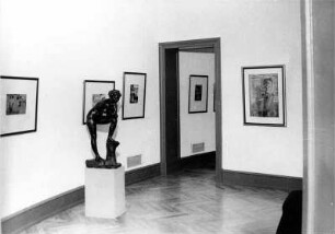 Blick in die Ausstellung "Stilkunst um 1900 in Deutschland" vom 30. Juni 1972 - Dez. 1972 in der Nationalgalerie