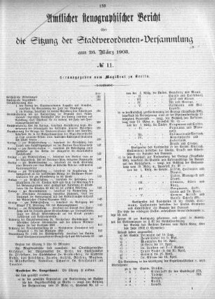 No. 11, 26. März 1903