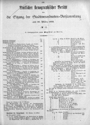 No. 11, 26. März 1903