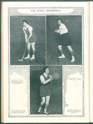 Una buena deportista