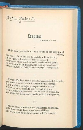 Espumas : A Rodolfo G. Godoy