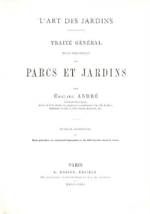 L' art des jardins : traité général de la composition des parcs et jardins