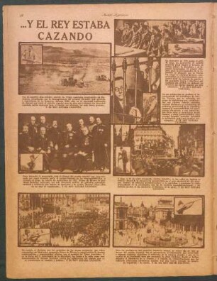 ...Y el rey estaba cazando [Fotografías]