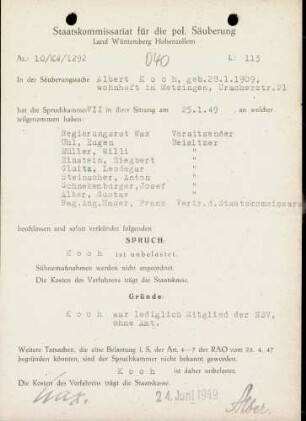 Koch, Albert