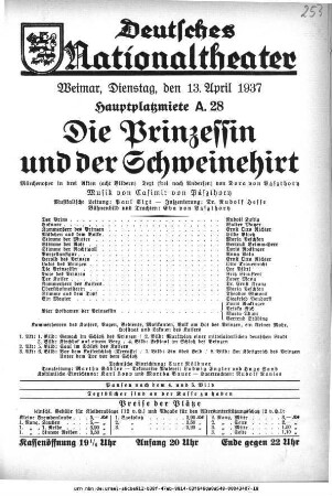 Die Prinzessin und der Schweinehirt