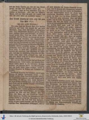Der Brand Hamburgs vom 4ten bis zum 8ten Mai 1842.