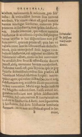 De vocabulis substantiae & accidentis.