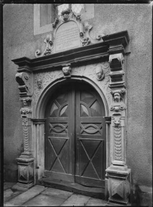 Neckarbischofsheim Evangelische Stadtkirche Nordportal (1610-1612)