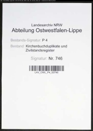 Kirchenbuchduplikate der katholischen Gemeinde (GHT 1861-1874). (Gemeinde: Bigge, Kreis Brilon)