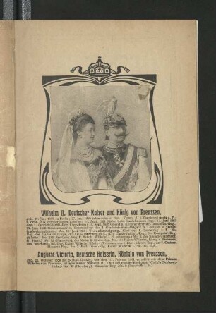 Wilhelm II., Deutscher Kaiser und König von Preussen