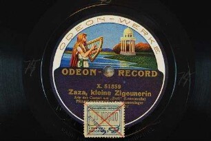 Zaza, kleine Zigeunerin : Arie des Cascart aus "Zazà" / (Leoncavallo)