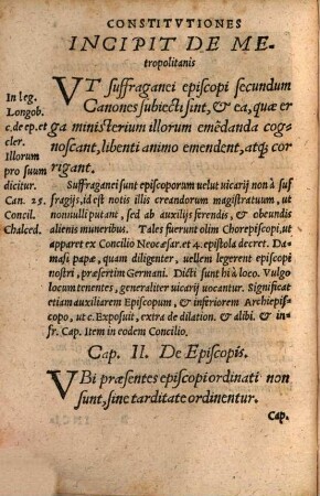 Praecipvae Constitvtiones Caroli Magni de rebus Ecclesiasticis, & Ciuilibus : a Lothario Nepote, ex Avi Constitutionum libris Collectae, & nuper e Coenobio Tegernseensi prolatae ; cum Annotationibus, & praefatione Viti Amerpachij