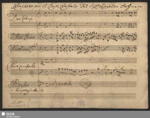 Concerto per il Clavicembalo