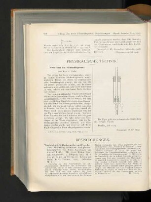 Physikalische Technik