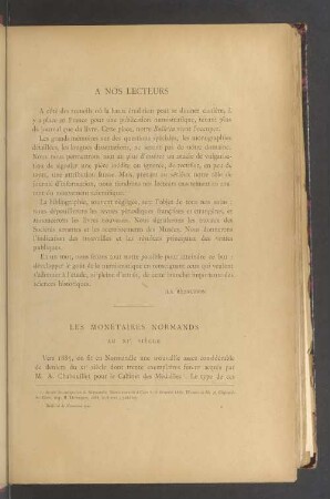 A nos lecteurs