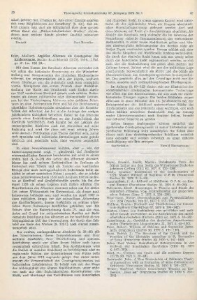 39-40 [Rezension] Erler, Adalbert, Aegidius Albornoz als Gesetzgeber des Kirchenstaates