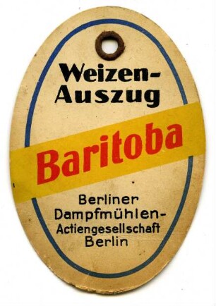 Berliner Dampfmühle Baritoba