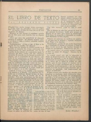 El libro de texto