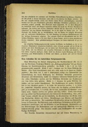 Neue Lehrpläne für den katholischen Religionsunterricht