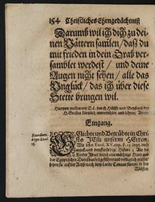 Leichtext [...] wird uns beschrieben II. Reg. XXII. cap. und lautet im 20. v. also: