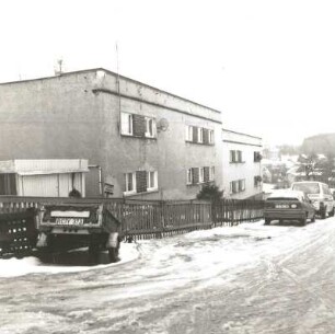 Reichenbach-Oberreichenbach, Untere Lindenstraße 4 (a und b ?). Doppelwohnhaus einer Siedlung (um 1930)