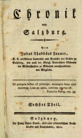 Chronik von Salzburg, 6