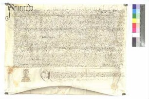 Notariatsinstrument des Notars Oskar Werntz, Kleriker der Diözese Augsburg, die Bulle Papst Julius II. vom 10.02.1512 betr. die Absetzung des Abts Martin zu Wiblingen und Einsetzung von Georg Hacker zum Abt zu Wiblingen