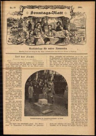 Ausgabe vom Sonntag, den 30. April 1905.
