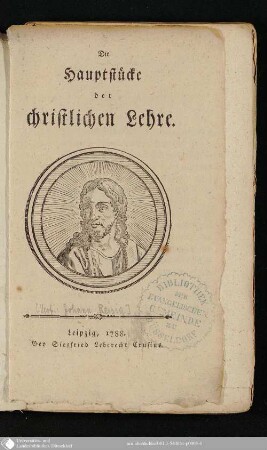 Die Hauptstücke der christlichen Lehre